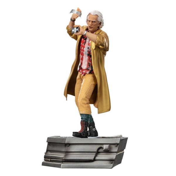 Regreso al futuro II Estatua de Doc Brown a escala 1 ( 25 cm)