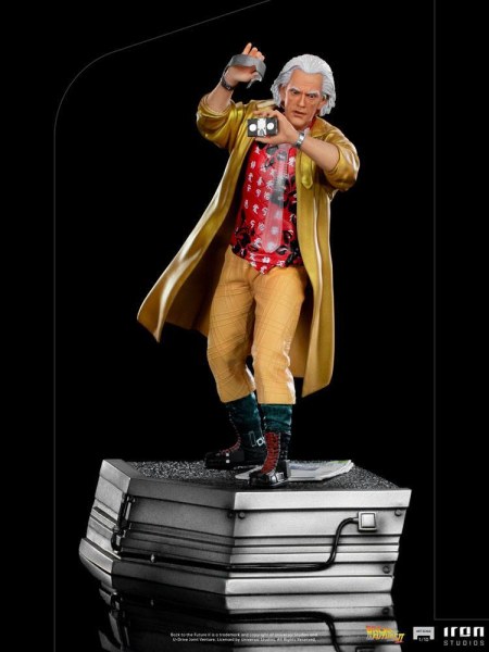 Regreso al futuro II Estatua de Doc Brown a escala 1 ( 25 cm)