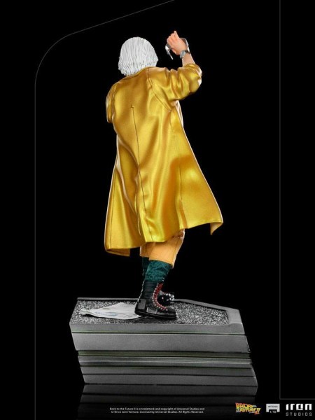Regreso al futuro II Estatua de Doc Brown a escala 1 ( 25 cm)