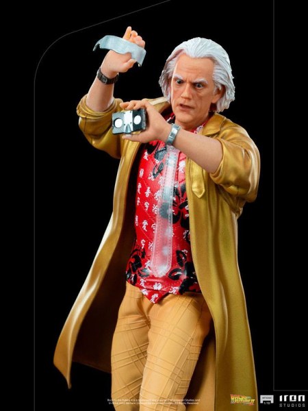 Regreso al futuro II Estatua de Doc Brown a escala 1 ( 25 cm)