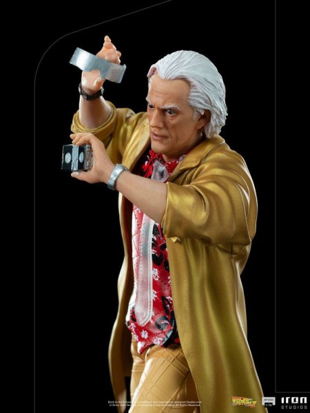 Regreso al futuro II Estatua de Doc Brown a escala 1 ( 25 cm)