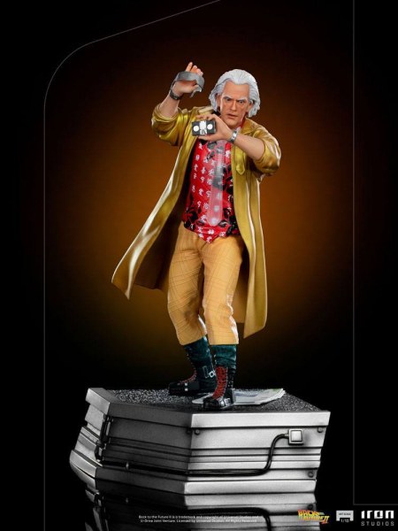 Regreso al futuro II Estatua de Doc Brown a escala 1 ( 25 cm)