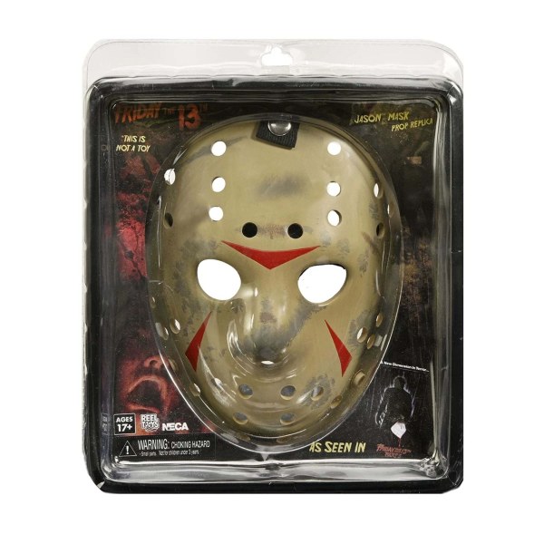 RÉPLICA DE ATREZZO PARTE 3 MÁSCARA DE JASON - NECA VIERNES 13