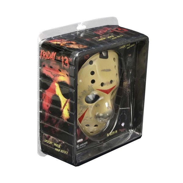 RÉPLICA DE ATREZZO PARTE 3 MÁSCARA DE JASON - NECA VIERNES 13