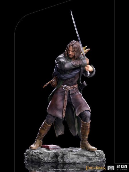 Estatua a escala 1 de El Señor de los Anillos BDS Art Scale Aragorn 24 cm