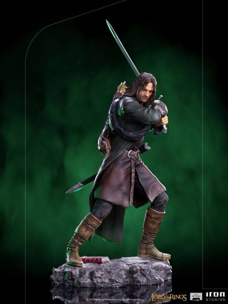 Estatua a escala 1 de El Señor de los Anillos BDS Art Scale Aragorn 24 cm