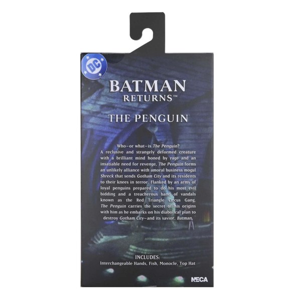 FIGURA DE ACCIÓN VESTIDA EL PINGÜINO - NECA BATMAN RETURNS