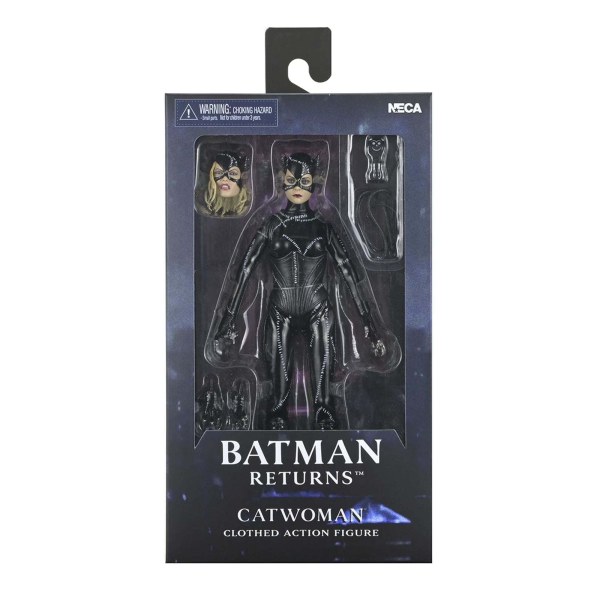 FIGURA DE ACCIÓN VESTIDA CATWOMAN - NECA BATMAN RETURNS