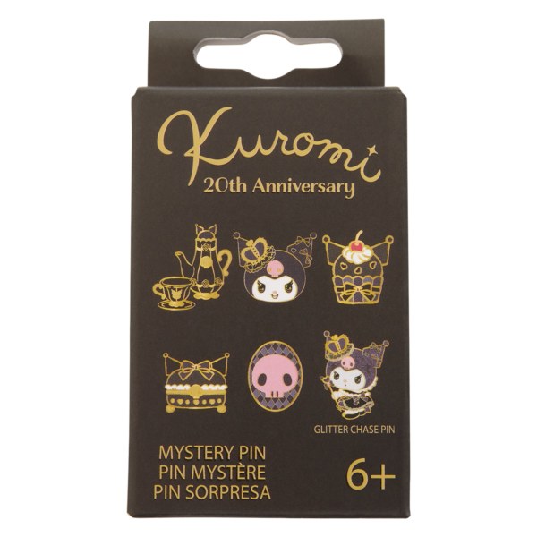 Caja Sorpresa Misterio – Pin de Esmalte – Hello Kitty Kuromi 20.º Aniversario