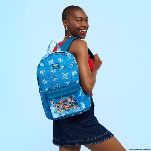 mochilas de nailon Loungefly One Piece de 43 cm