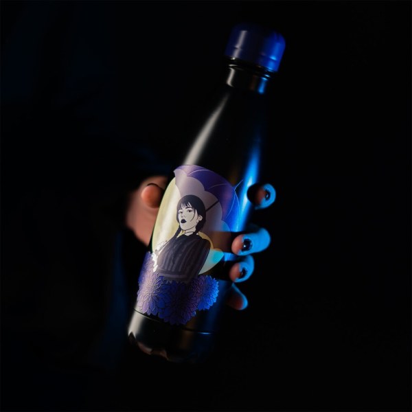 Botella metálica térmica de 500 ml para frío y calor - Wednesday