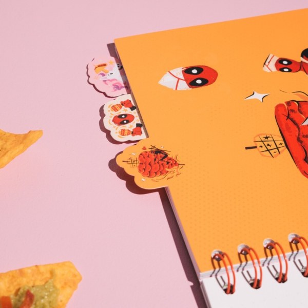 Cuaderno del Proyecto Deadpool de Marvel