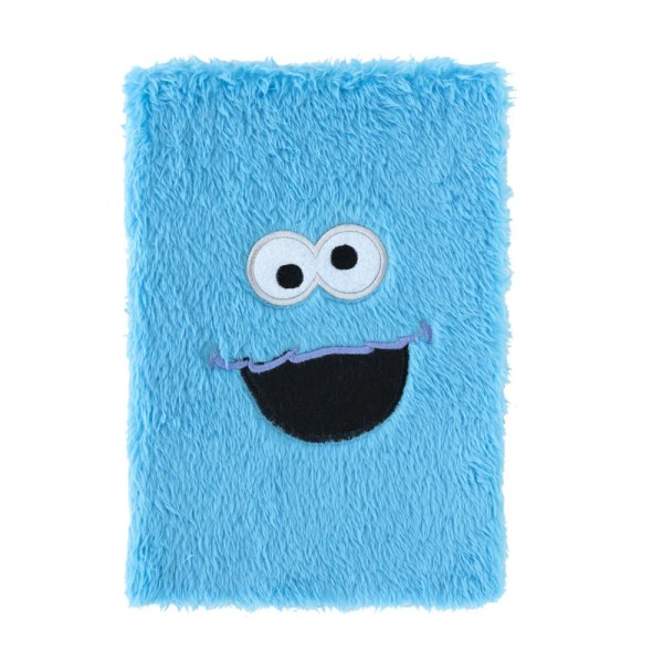 CUADERNO PREMIUM A5 DE PELUCHE - PLAZA SÉSAMO
