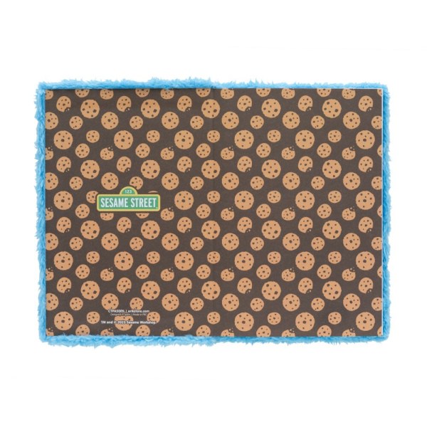 CUADERNO PREMIUM A5 DE PELUCHE - PLAZA SÉSAMO