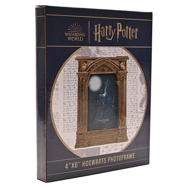 Marco de fotos dorado de Hogwarts - Harry Potter