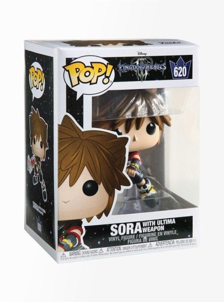 Kingdom Hearts 3 POP! 620 Figura de vinilo Disney Sora con arma Ultima 9 cm