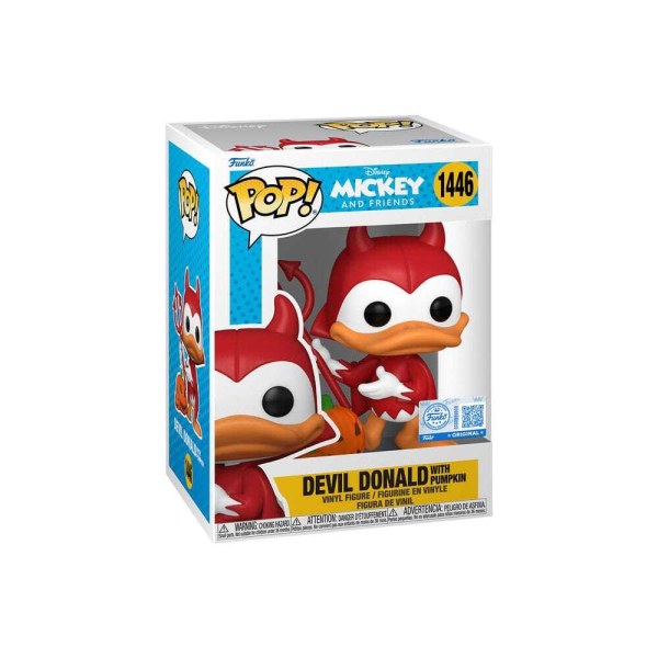 Figura Pop! 1446 Disney: Diablo Donald con calabaza