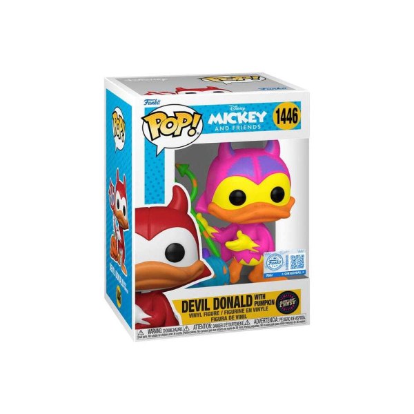 Figura Pop! 1446 Disney: Diablo Donald con calabaza
