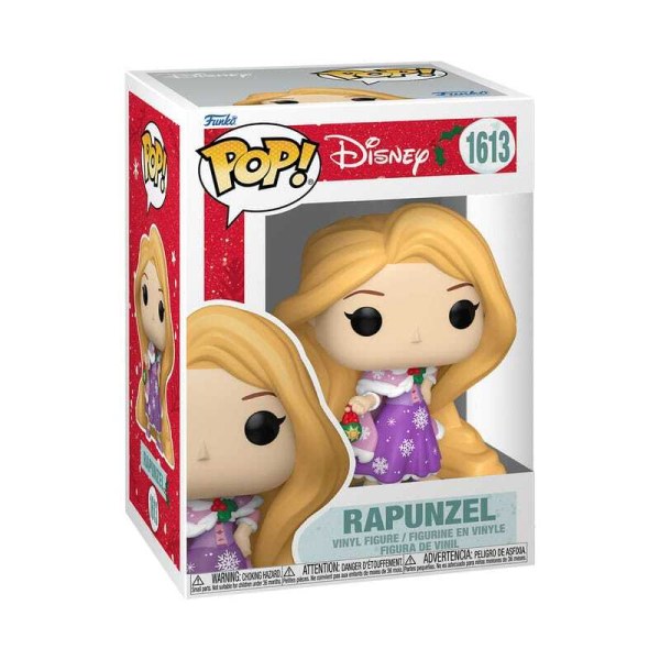 Figura de vinilo Disney Princess POP! 1613 Enredados Holiday