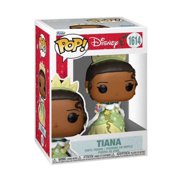 Figura de vinilo Disney Princess POP! 1614 Tiana Holiday