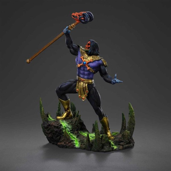 Art Scale Skeletor Disco 28 cm (exclusiva de Heo) - Iron Studios Masters of the Universe