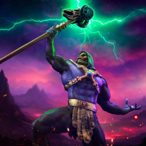 Art Scale Skeletor Disco 28 cm (exclusiva de Heo) - Iron Studios Masters of the Universe