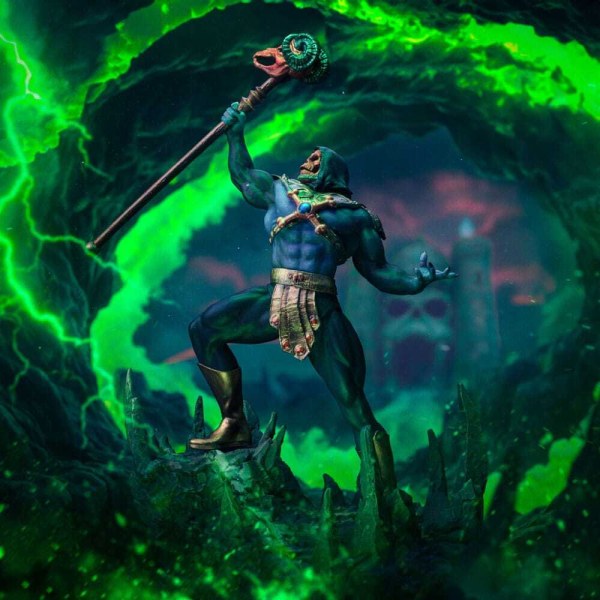 Art Scale Skeletor Disco 28 cm (exclusiva de Heo) - Iron Studios Masters of the Universe