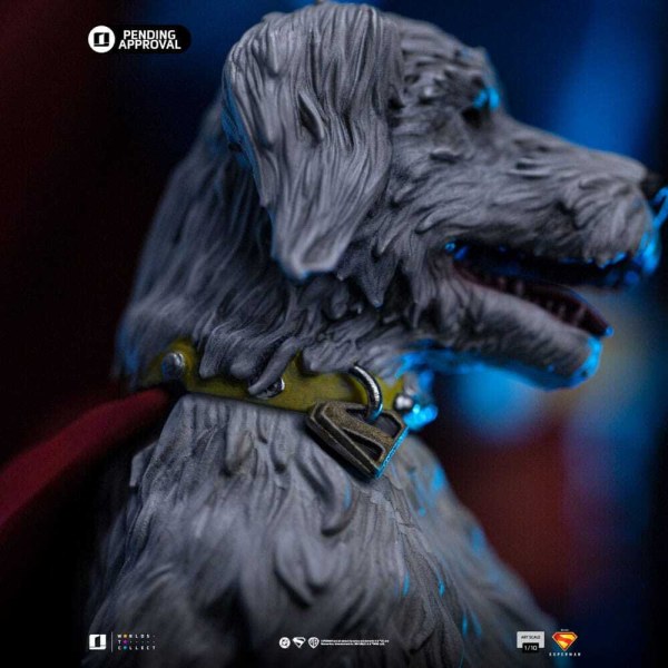 Art Scale Superman y Krypto 32 cm - Iron Studios Superman Legacy