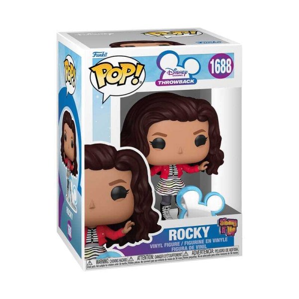 FUNKO POP! 1688 Rocky con icono de Disney - Disney Channel ¡Agítalo!