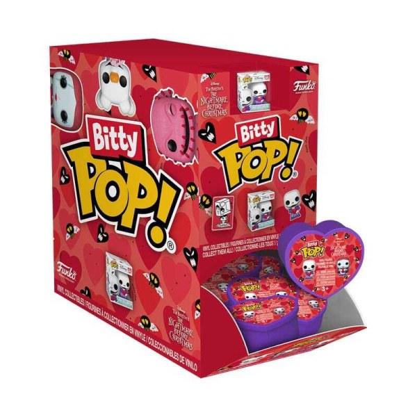 Bitty POP! Personajes misterio de San Valentín - Disney Pesadilla antes de Navidad