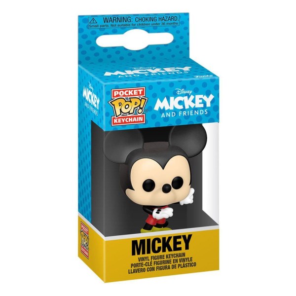 llavero de vinilo Disney Pocket POP! de Mickey Mouse de 4 cm