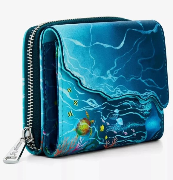 CARTERA FLUJO DE AGUA - DISNEY LOUNGEFLY VAIANA