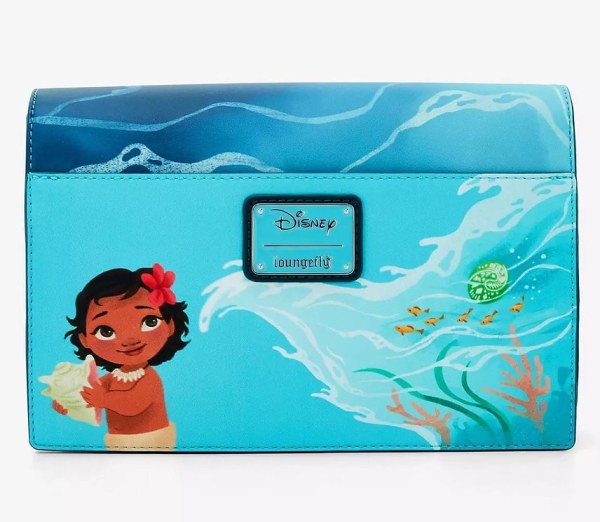 BOLSO BANDOLERA EXCLUSIVO WATER FLOW - DISNEY LOUNGEFLY VAIANA