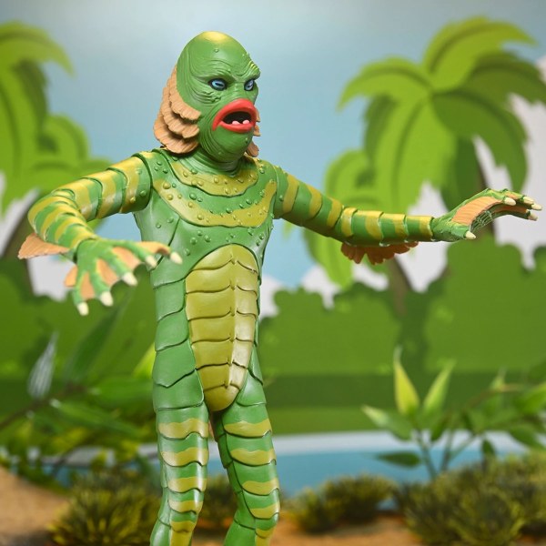 Figura de acción de Universal Monster de 6 pulgadas - Toony Terrors Criatura de la laguna negra