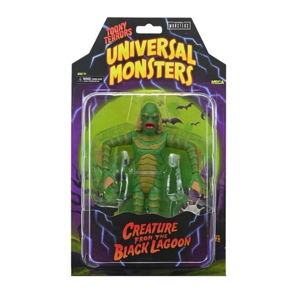 Figura de acción de Universal Monster de 6 pulgadas - Toony Terrors Criatura de la laguna negra