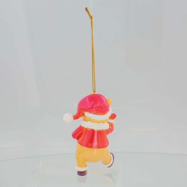 ADORNO IRIDISCENTE DE PVC WINNIE THE POOH DE NAVIDAD - DISNEY DEPARTMENT 56