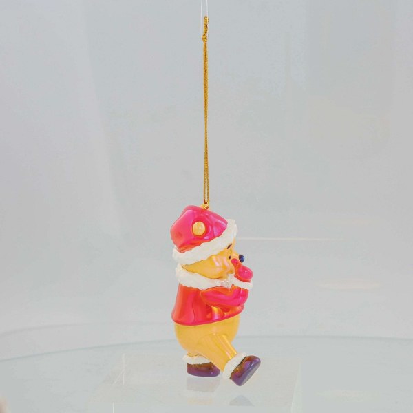 ADORNO IRIDISCENTE DE PVC WINNIE THE POOH DE NAVIDAD - DISNEY DEPARTMENT 56