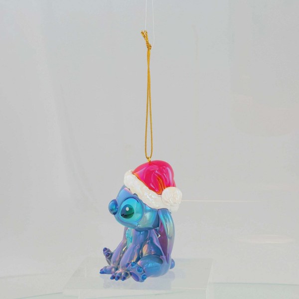 Adorno de PVC iridiscente Stitch de Navidad - DISNEY DEPARTMENT 56