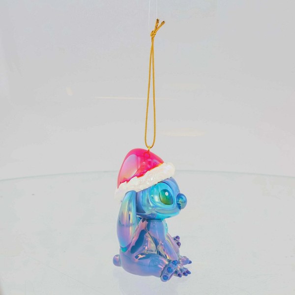 Adorno de PVC iridiscente Stitch de Navidad - DISNEY DEPARTMENT 56