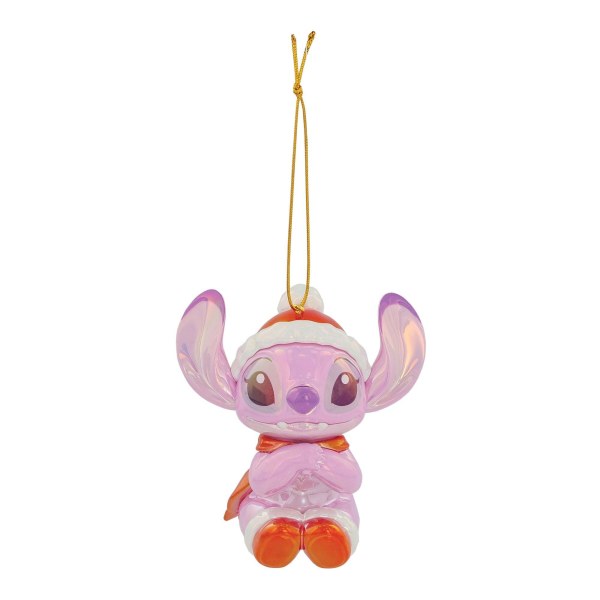 ADORNO DE PVC IRIDISCENTE ÁNGEL DE NAVIDAD - DISNEY DEPARTMENT 56