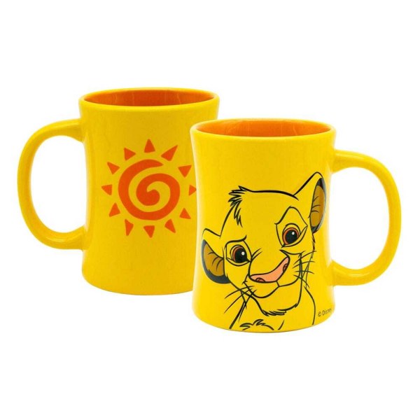 Taza 3D Simba de 360 ​​ml - Disney El Rey León