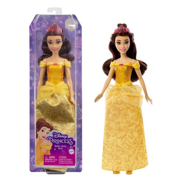 Muñeca de la Princesa Bella de Disney, 29 cm