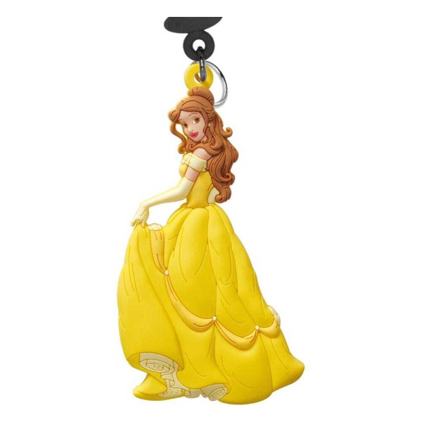 llavero Mochila de PVC Suave al Tacto Bella - Princesa Disney