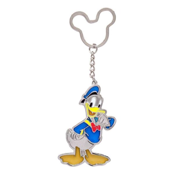 Llavero metálico de Donald Pato - Disney