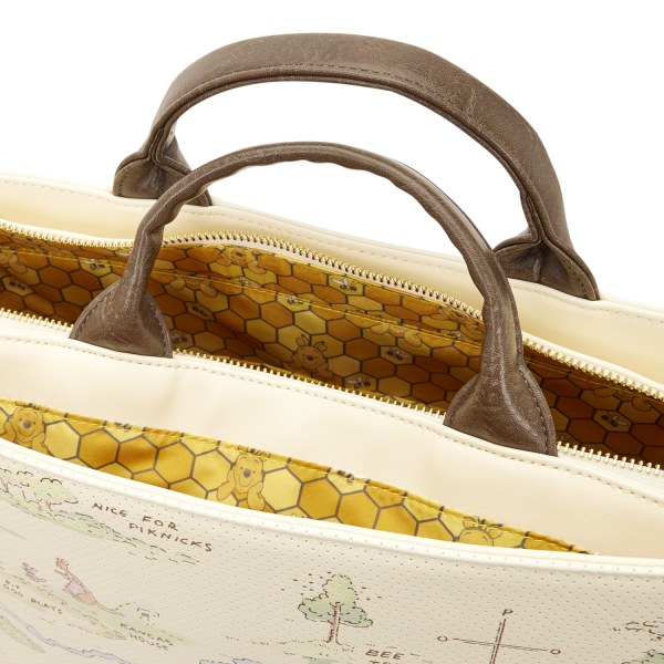 Bolsa Tote de Winnie the Pooh del Bosque de los Cien Acres - Disney Loungefly