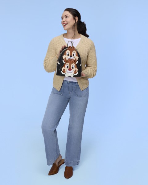Mini Mochila Chip y Dale - Disney Loungefly