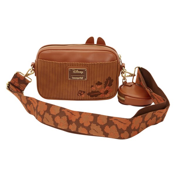 Bolso Bandolera de pana de Chip y Dale con monedero - Disney Loungefly