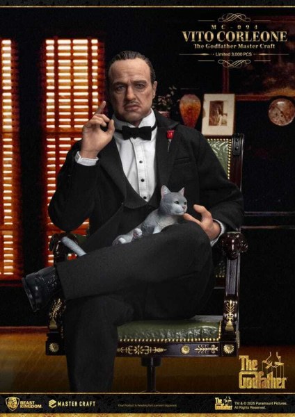Figura de Vito Corleone de El Padrino, Master Craft, 31 cm