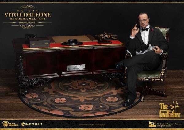 Figura de Vito Corleone de El Padrino, Master Craft, 31 cm