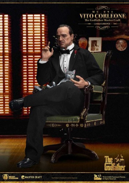 Figura de Vito Corleone de El Padrino, Master Craft, 31 cm